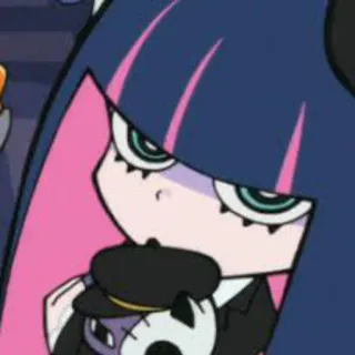 🙃 Stocking Anarchy Panty & Stocking with Garterbelt Anime, Desenho animado, Stocking Anarchy, Panty & Stocking with Garterbelt telegram sticker