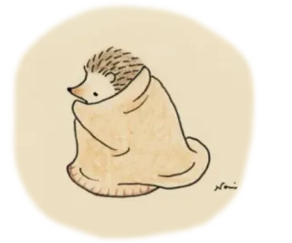 Ёжик я telegram stickers