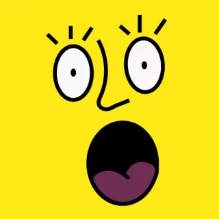 Yellow whatsapp stickers