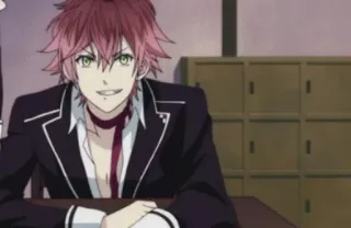 💧 Ayato Sakamaki Diabolik Lovers Anime, Vampiro, Uniforme escolar, Ayato Sakamaki, Diabolik Lovers telegram sticker