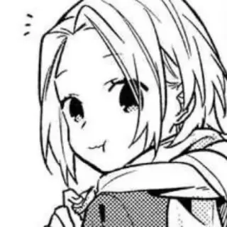 💭 アニメ, 漫画, 女の子, 可愛い, カートゥーン, キャラクター telegram sticker