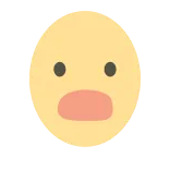 😓 emoji, shocked, surprised, yellow, face, emotion, expression whatsapp sticker