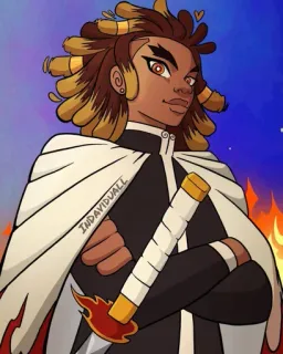 😌 INDAVIDUALL Anime, Charakter, Fanart, Schwert, Illustration, Digitale Kunst telegram sticker