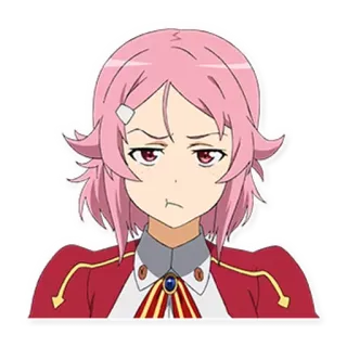 🙄 Lisbeth (Rika Shinozaki) Sword Art Online 애니메이션, 캐릭터, 소녀, 리즈벳, 시노자키 리카 telegram sticker