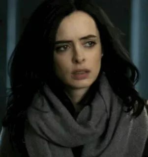 🥀 Jessica Jones série tv, marvel, jessica jones, kristen ritter, netflix, super-héros, femme telegram sticker