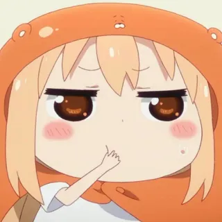 ✨ Umaru Doma Himouto! Umaru-chan Anime, Dibujos animados, Manga, Umaru, Himouto, Kawaii, Chibi telegram sticker