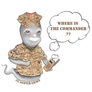 casperarmy telegram stickers