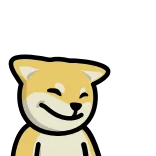 ✋ cane, shiba inu, adesivo, cane cartone animato telegram sticker