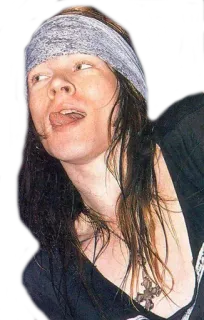 😋 Axl Rose Sänger, Rock, Musik, Guns n' Roses, Band telegram sticker