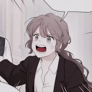 🩺 anime, manga, angry, cartoon, woman, shouting, emotion, illustration whatsapp sticker