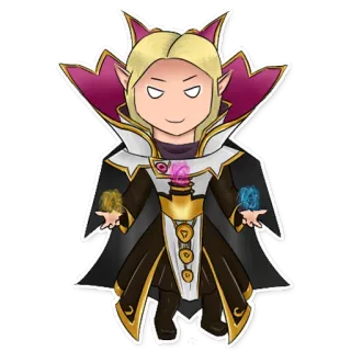 😶 autocollant, magie, mage, personnage, sorcier, enchanteur telegram sticker