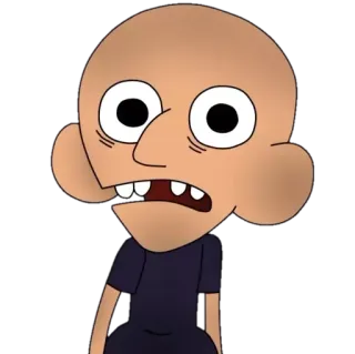 😳 Clarence cartoon, character, Clarence whatsapp sticker