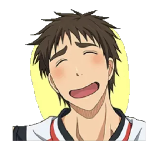 ☺️ Anime, Feliz, Sonriente, Alegre, Dibujos animados telegram sticker