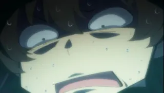 😱 Anime, geschockt, verängstigt, besorgt, überrascht whatsapp sticker