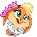 Lola Bunny telegram stickers