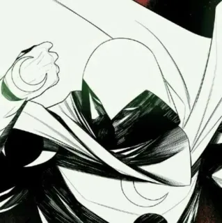 🌙 Moon Knight มูนไนท์, มาร์เวล, ซูเปอร์ฮีโร่, หนังสือการ์ตูน whatsapp sticker