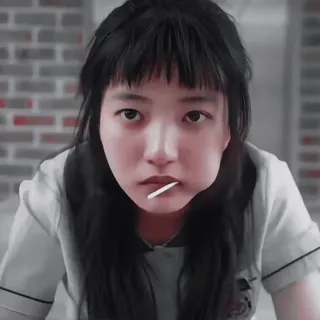 🇯🇪 女孩, 棒棒糖, 亚洲, 肖像, 女人, 人, 可爱 whatsapp sticker