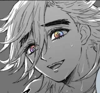 🥵 Doma Demon Slayer Anime, Dämon, Doma, Demon Slayer, Manga, Charakter telegram sticker