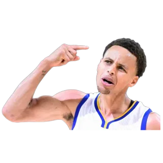 🏀 Stephen Curry basket, atleta, nba, golden state warriors, playmaker telegram sticker