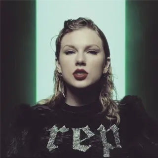 💧 Taylor Swift rep Taylor Swift, cantante, pop star, musica, celebrità telegram sticker