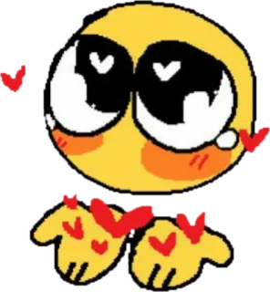 🤲 Emoji, Amor, Fofo, Afeição, Corações whatsapp sticker