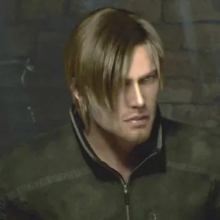 Leon Kennedy by @AllochkaDragunova telegram stickers