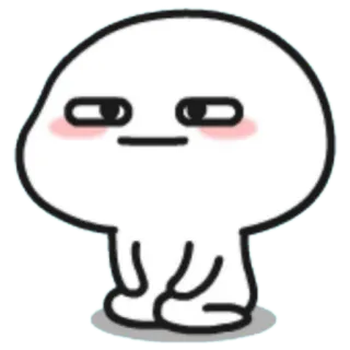 😐 cartoon, character, cute, sticker telegram sticker
