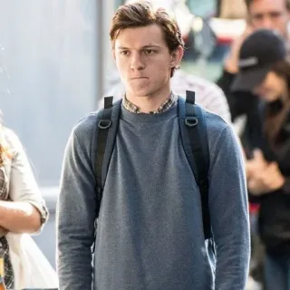 😐 Tom Holland acteur, célébrité, portrait, personne telegram sticker