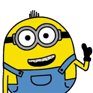 🍋 Minion Despicable Me Minion, Cartoon, Gelb, Figur, Lustig telegram sticker