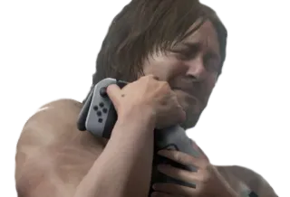 🎮 Sam Porter Bridges Death Stranding videojuego, Norman Reedus, Death Stranding, juegos, personaje telegram sticker