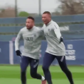 ☄️ Neymar, Sergio Ramos Paris Saint-Germain telegram sticker