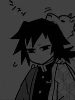 🕳 Giyu Tomioka Demon Slayer シュート Anime, Manga, Giyu Tomioka, Demon Slayer telegram sticker