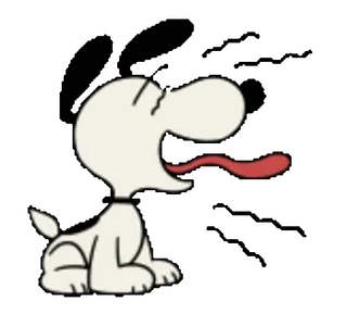 😝 Snoopy Peanuts 狗, 卡通, 漫画, 花生漫画, 史努比 whatsapp sticker