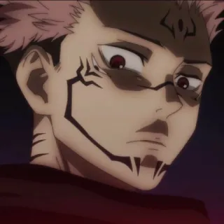 😈 Ryomen Sukuna Jujutsu Kaisen Anime, Manga, Cattivo, Maledizioni, Sukuna telegram sticker
