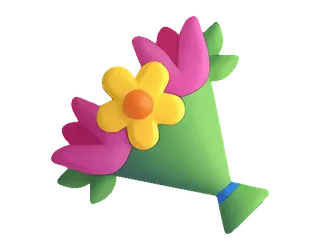 💐 fiore, bouquet, regalo, floreale, natura telegram sticker