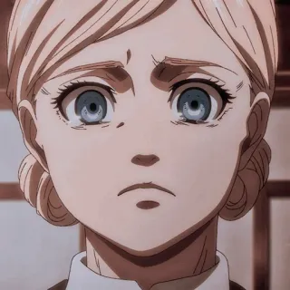 🗝 Historia Reiss Attack on Titan anime, character, attack on titan, sad, crying, anime character telegram sticker