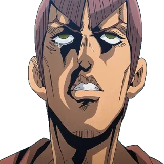 🙄 Rissotto Nero JoJo's Bizarre Adventure Anime, JoJo, Risotto, Nero, Stiker whatsapp sticker