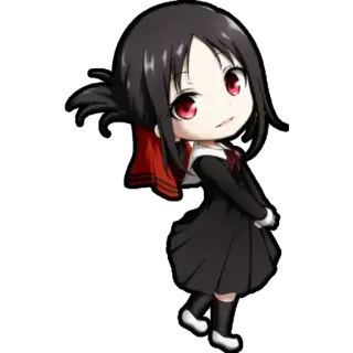 😍 Kaguya Shinomiya Kaguya-sama: Love Is War Anime, Manga, Kaguya-sama, Love is War, Chibi, Dessin animé telegram sticker