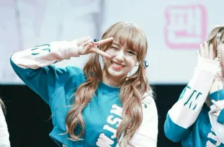 🌈 NSTN korean, girl, peace sign, idol, asian telegram sticker