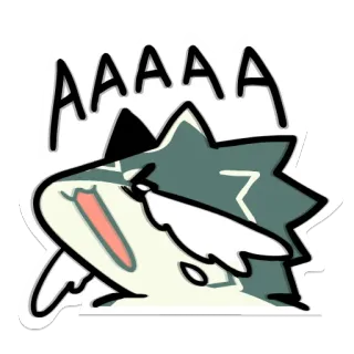 Wolf Link telegram stickers