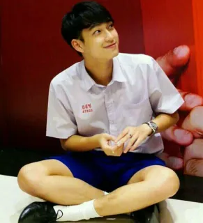 🐚 เด็กหญิง
47923 uczeń, mundurek, chłopiec, siedzący, tajski telegram sticker