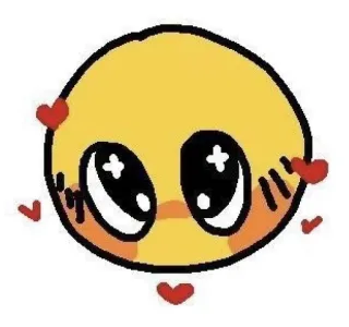 💋 이모티콘, 사랑, 귀여운, 만화, 애정, 하트 telegram sticker