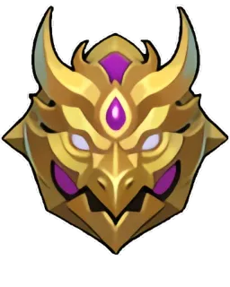 🌟 mask, gold, face, dragon, ancient telegram sticker