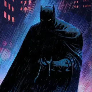 😬 Batman batman, dc comics, superhero, comic book character telegram sticker
