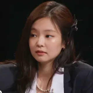 🌟 Jennie kpop, singer, korea, portrait, woman, Blackpink telegram sticker