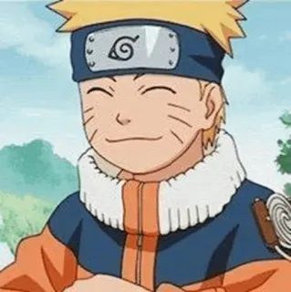 🦊 Naruto Uzumaki Naruto naruto, anime, manga, postać, uzumaki, ninja, uśmiech telegram sticker