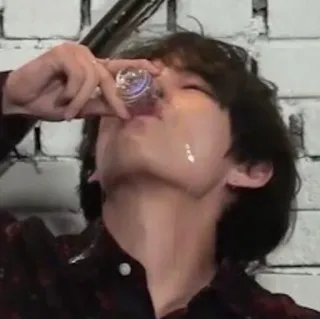 🥃 persona, bebiendo, alcohol, retrato, bebida whatsapp sticker