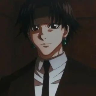🎂 Chrollo Lucilfer Hunter x Hunter Anime, Manga, Chrollo Lucilfer, Hunter x Hunter, Personnage telegram sticker
