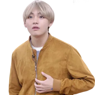 😟 V K-Pop, BTS, Cantante, Coreano, Idolo, V telegram sticker