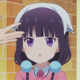🍇 anime, girl, cute, cartoon telegram sticker